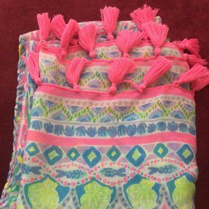 LILLY PULITZER RESORT MULTI STARGAZER ENGINEERED SCARF